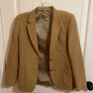 Dalton Camel Hair Suit/Skirt Set